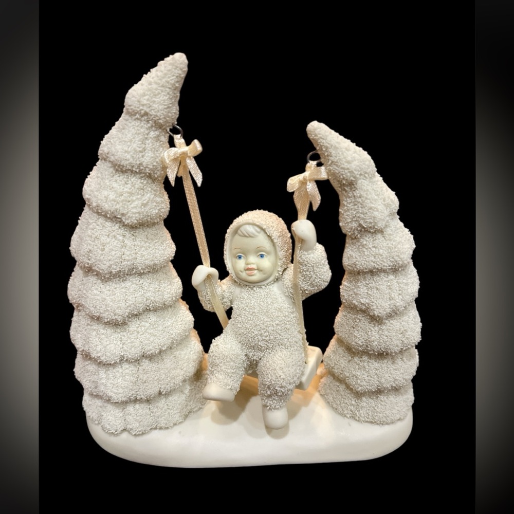 Snowbabies Department 56 "When The Bough Breaks" Winter Wonderland Figur…
